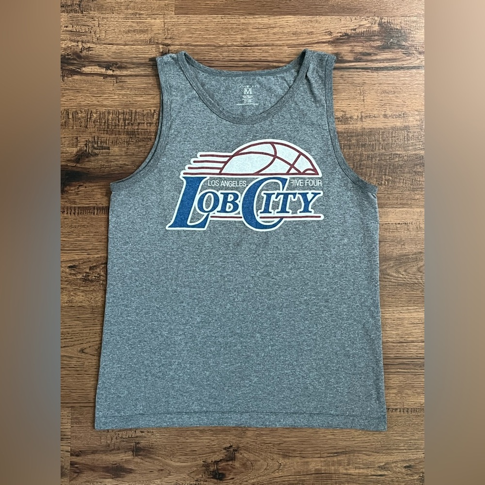 Five Four Los Angeles Clippers Lob City Tank Top ‘Gray’ (size mens M)